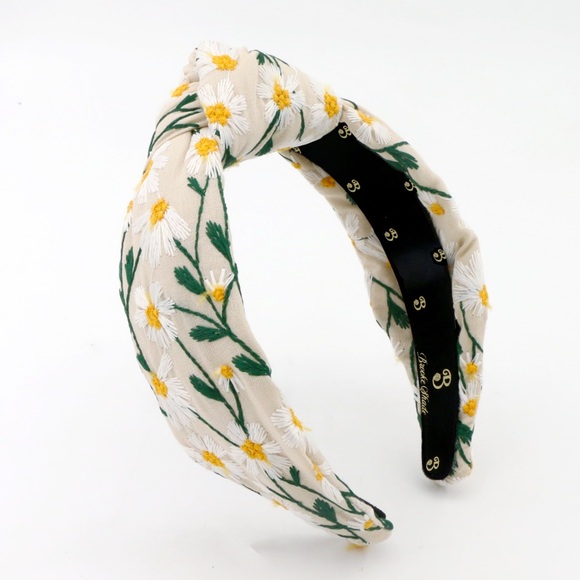 128. The Daisy Embroidered Brooke Shade Topknot - Picture 3 of 3